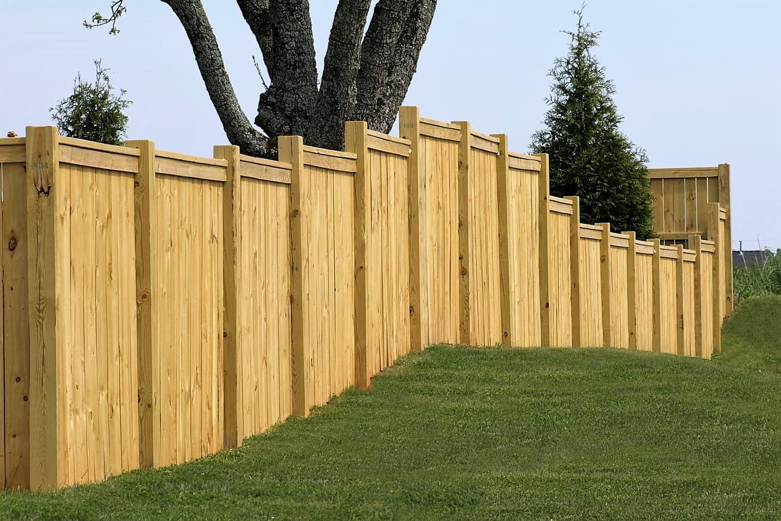 wooden fence in Slidell